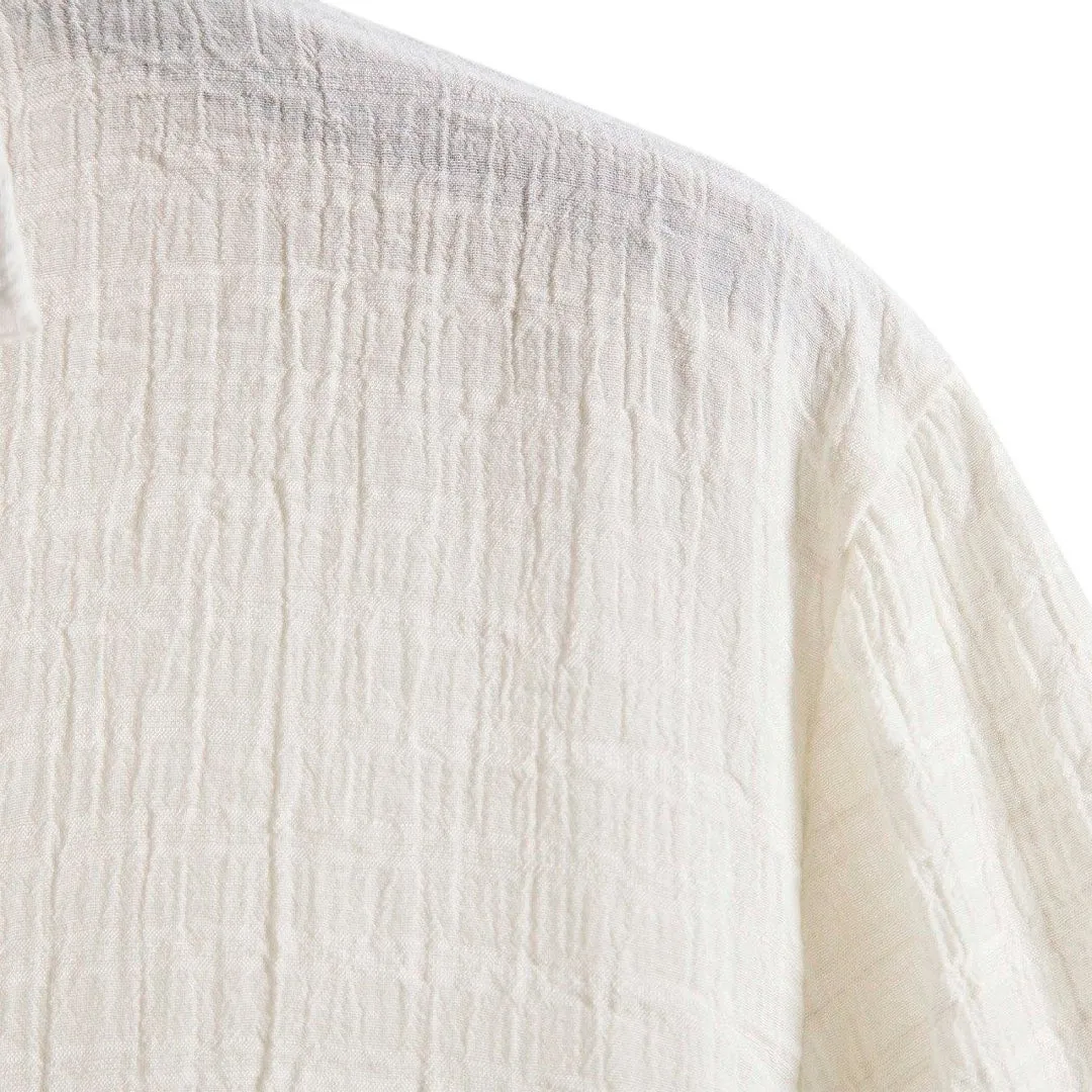 Camisa Casual Manga Curta Summer